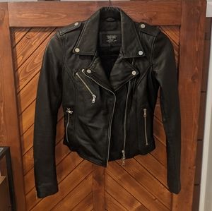 Zara Genuine Leather Jacket